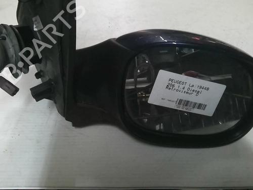 Used Right mirror PEUGEOT 206 Hatchback (2A/C) 1.4 HDi eco 70 (68 hp) 21592000