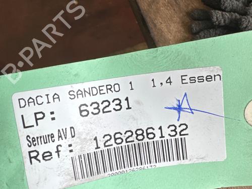 Used Front right lock Front right lock DACIA SANDERO [2008-2026] 36656679 36656679