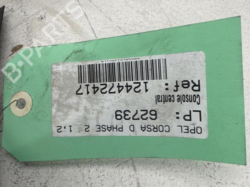 Used Middle console Middle console OPEL CORSA D (S07) [2006-2015] 34172956 34172956