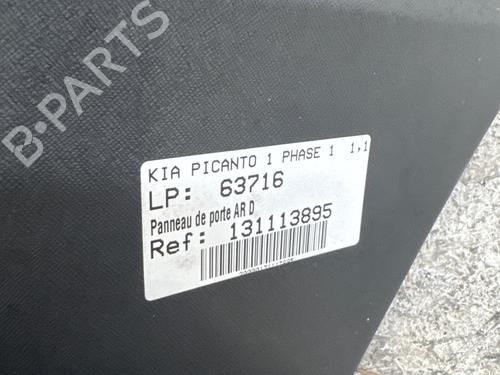 Rear right panel KIA PICANTO I (SA) 1.1 CRDi | BP38425527C61 - Image 5