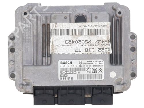 Engine control unit (ECU) PEUGEOT 308 SW I (4E_, 4H_) 1.6 HDi | BP30763772M57