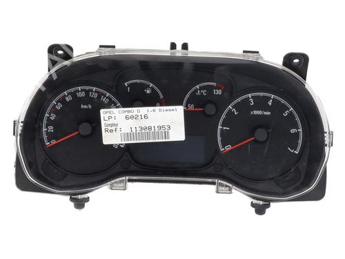 Used Instrument cluster OPEL COMBO Box Body/MPV (X12) 1.6 CDTI (B05) (120 hp) 29560121