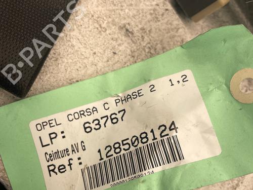 Front left seatbelt OPEL CORSA C (X01) 1.3 CDTI (F08, F68) | BP37450807I26 - Image 2