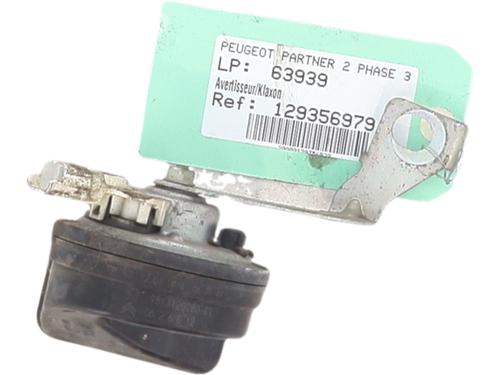 Horn Horn PEUGEOT PARTNER Tepee 1.6 BlueHDi 120 (120 hp) 37418801 37418801