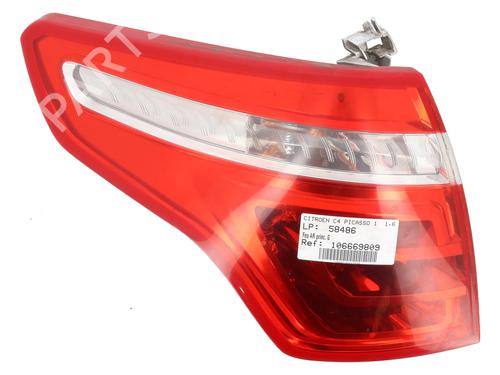 Used Left taillight CITROËN C4 Picasso I MPV (UD_) 1.6 HDi (109 hp) 27161666