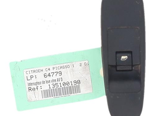 Used Right front window switch Right front window switch CITROËN C4 Picasso I MPV (UD_) 2.0 HDi 138 (136 hp) 40440765 40440765