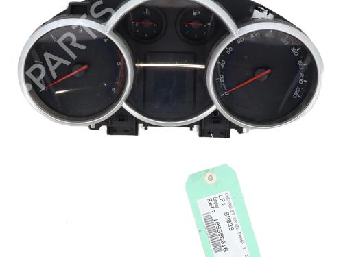 Used Instrument cluster CHEVROLET CRUZE (J300) 2.0 CDI (163 hp) 25726685
