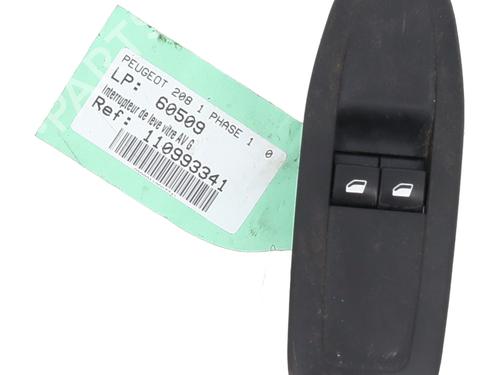 Used Left front window switch PEUGEOT 208 I (CA_, CC_) 1.0 VTi (68 hp) 28683777