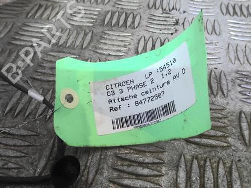 Sikkerhedssele-spænde CITROËN C3 III (SX) 1.2 PureTech 82 | BP20353060I32 - Image 2