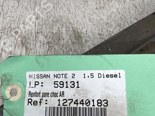 Renfort de pare-chocs arrière Renfort de pare-chocs arrière NISSAN NOTE (E12) 1.5 dCi (90 hp) 36423797 36423797