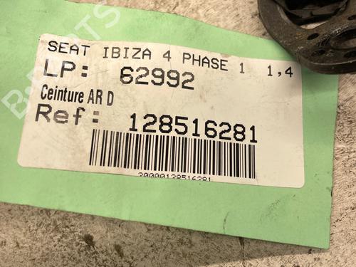 Used Rear right seatbelt Rear right seatbelt 37450808 37450808
