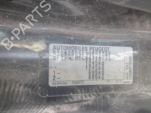 Left rear door PEUGEOT 107 (PM_, PN_) 1.4 HDi | BP22003761C4 