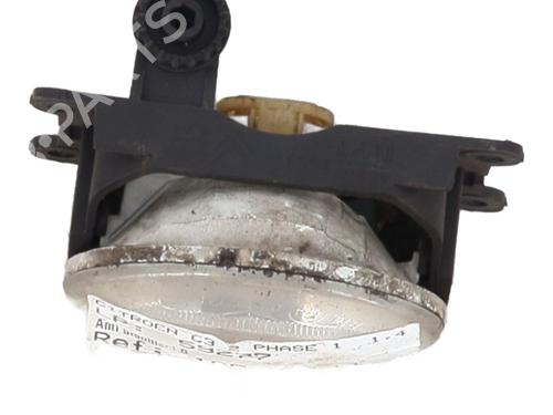 Used Left front fog light Left front fog light CITROËN C3 II (SC_) 1.4 HDi 70 (SC8HZC, SC8HR0, SC8HP4) (68 hp) 25447868 25447868