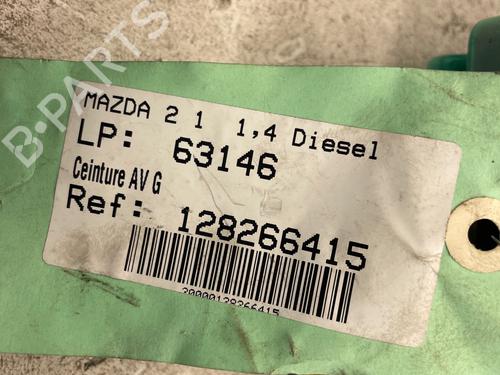 Front left seatbelt MAZDA 2 (DY) | BP37450778I26 - Image 2