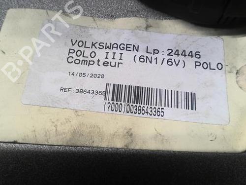 Used Instrument cluster Instrument cluster VW POLO V (6R1, 6C1) 1.2 (60 hp) 20368797 20368797