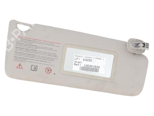 Right sun visor RENAULT TWINGO II (CN0_) 1.5 dCi 90 | BP35998082I2 - Image 2