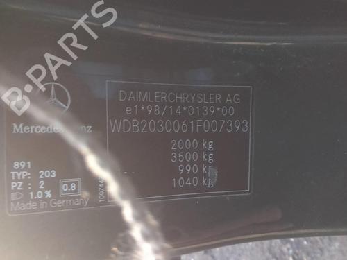 Front bumper MERCEDES-BENZ C-CLASS (W203) C 220 CDI (203.006, 203.008) | BP21388880C7 