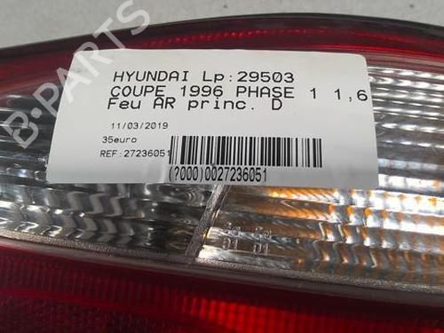 Right taillight HYUNDAI COUPE I (RD) 1.6 i 16V | BP22000466C35 