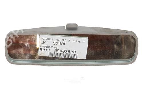 Used Rear mirror Rear mirror RENAULT TWINGO III (BCM_, BCA_) Z.E: (BCA1) (82 hp) 22400677 22400677