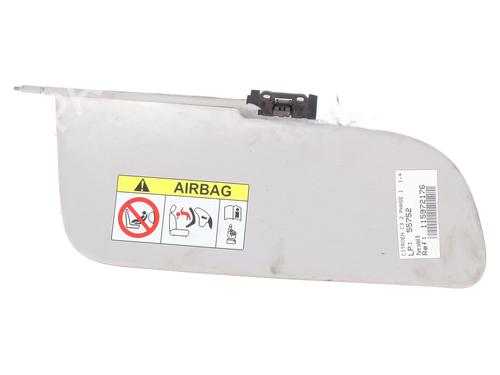 Used Right sun visor CITROËN C3 II (SC_) 1.4 HDi 70 (SC8HZC, SC8HR0, SC8HP4) (68 hp) 30715592