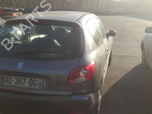 Left front door PEUGEOT 206+ (2L_, 2M_) 1.4 i (2LKFWA, 2MKFWA) | BP21116989C2 