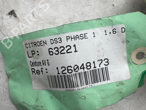 Front left seatbelt CITROËN DS3 (SA_) 1.6 HDi 110 | BP37245855I26 - Image 3