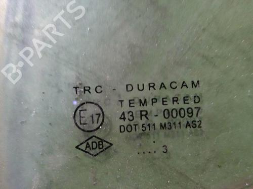Rear left door window DACIA SANDERO II TCe 90 (B8M1, B8MA, B8AC) | BP26577859C20 