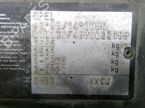 Left front window switch OPEL ASTRA G Hatchback (T98) 1.4 16V (F08, F48) | BP28211022I27  - Image 12
