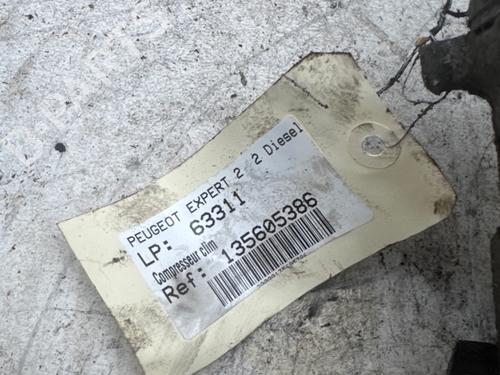 Used AC compressor AC compressor PEUGEOT EXPERT Van (VF3A_, VF3U_, VF3X_) 2.0 HDi 130 (128 hp) 40613639 40613639