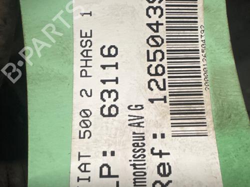 Left front shock absorber FIAT 500 (312_) 1.2 (312AXA1A) | BP36365069M16 - Image 3