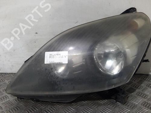 Used Left headlight Left headlight OPEL ZAFIRA / ZAFIRA FAMILY B (A05) 1.7 CDTI (M75) (125 hp) 20356040 20356040