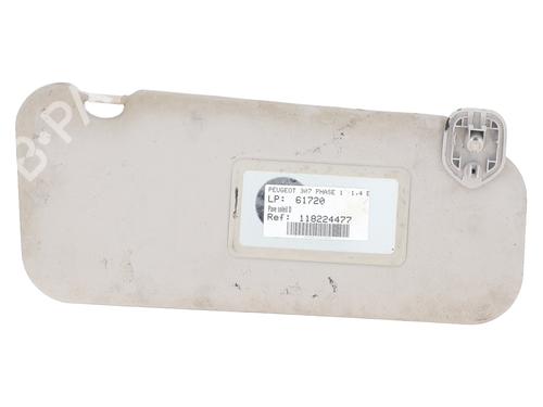 Used Right sun visor Right sun visor PEUGEOT 307 (3A/C) 1.4 (75 hp) 31166561 31166561