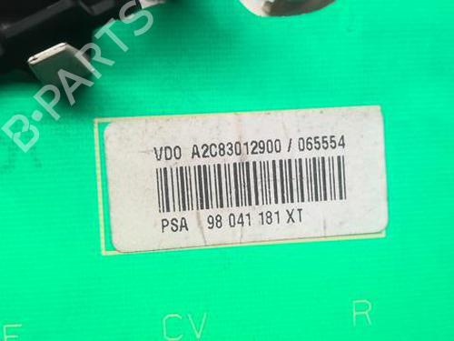 Instrument cluster CITROËN C3 II (SC_) 1.4 HDi 70 (SC8HZC, SC8HR0, SC8HP4) | BP21728116C47 