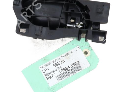 Rear left interior door handle PEUGEOT 208 I (CA_, CC_) 1.6 HDi / BlueHDi 75 | BP26466395I15 