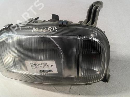 Left headlight NISSAN MICRA II (K11) 1.3 i 16V | BP22001581C28 