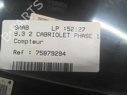 Instrument cluster SAAB 9-3 Convertible (YS3F) 1.9 TiD | BP21810234C47 