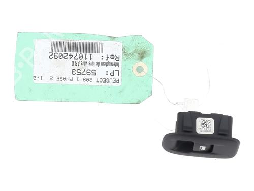 Right rear window switch PEUGEOT 208 I (CA_, CC_) 1.2 VTI 82 | BP28570629I28