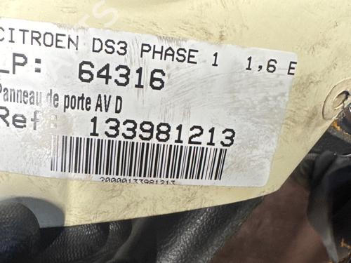 Front right panel CITROËN DS3 (SA_) 1.6 THP 155 | BP39957699C59 - Image 3