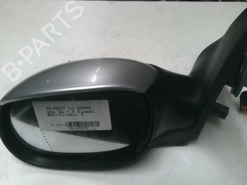 Left mirror PEUGEOT 206 SW (2E/K) 1.4 HDi | BP21999586C26 