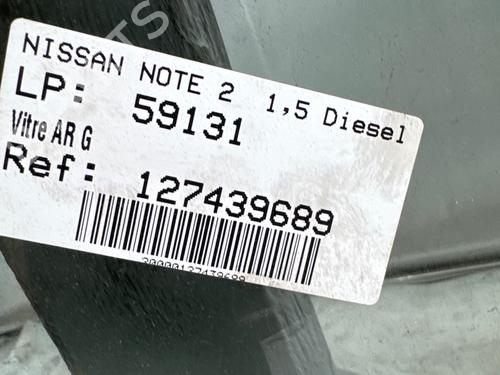 Dør rude ventre bagtil NISSAN NOTE (E12) 1.5 dCi | BP36512022C20 - Image 5
