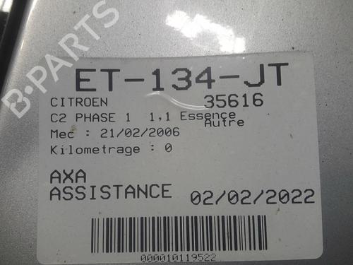Left taillight CITROËN C2 (JM_) 1.1 | BP20370112C34 