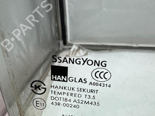 Used Front right door window Front right door window SSANGYONG RODIUS I [2005-2026] 36378733 36378733