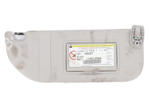 Used Right sun visor CITROËN C2 (JM_) 1.1 (60 hp) 28104399