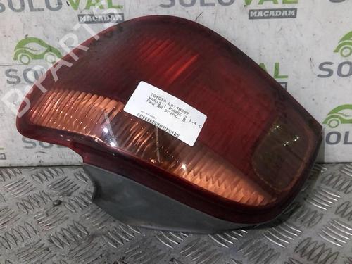 Used Right taillight TOYOTA YARIS (_P1_) 1.4 D-4D (NLP10_, NLP10R) (75 hp) 20369800