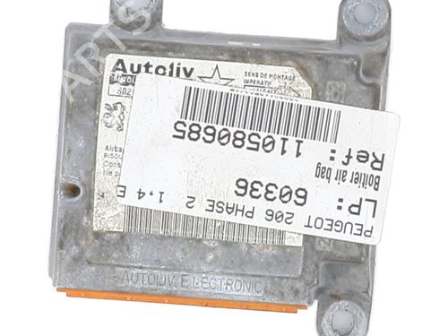 ECU airbags PEUGEOT 206 Hatchback (2A/C) 1.4 16V | BP28283519M53 