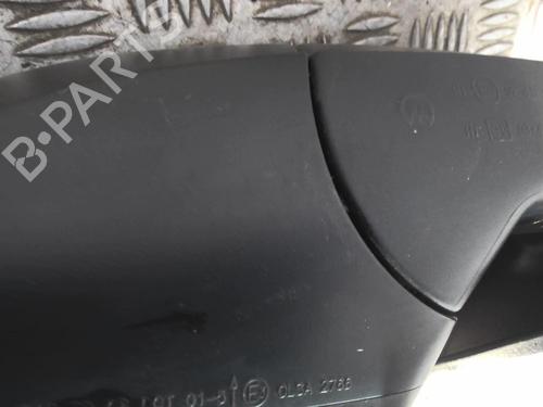 Used Right mirror VW POLO V (6R1, 6C1) 1.2 TSI 16V (90 hp) 21592481