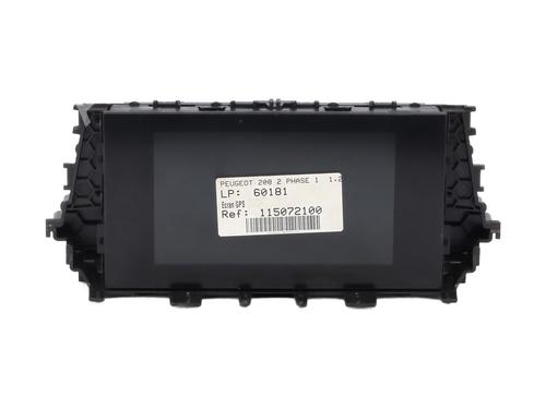 Multifunctionele display PEUGEOT 208 II (UB_, UP_, UW_, UJ_) 1.2 PureTech 75 (75 hp) 30362007