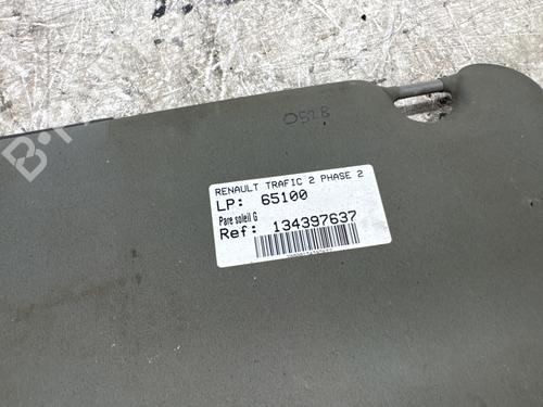 Used Left sun visor Left sun visor RENAULT TRAFIC II Van (FL) 2.0 dCi 90 (FL0H, FL00, FL01, FL0M, FL0P, FL0S) (90 hp) 40289608 40289608