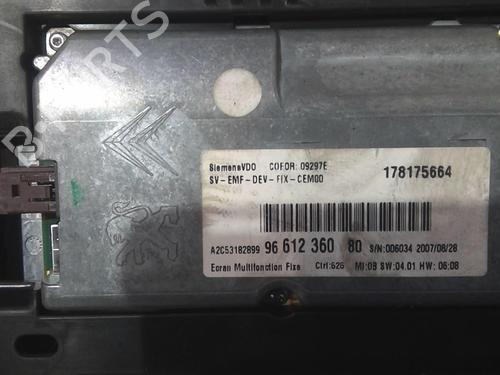 Instrument cluster CITROËN C4 Grand Picasso I (UA_) 2.0 HDi 138 | BP21728155C47 