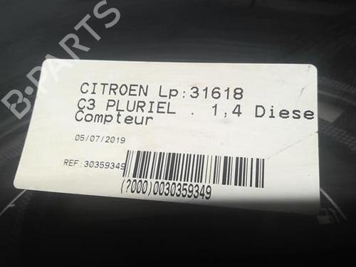Instrument cluster CITROËN C3 Pluriel (HB_) 1.4 HDi | BP20364648C47 